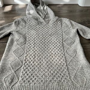 GREY a hooded sweater XS WOMENS